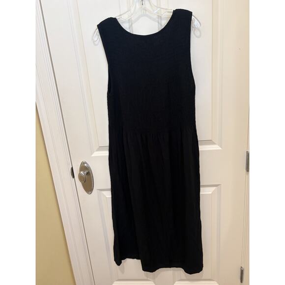 Croft And Barrow Black Gathered Top Dress X Large Maxi Dress - Picture 4 of 4